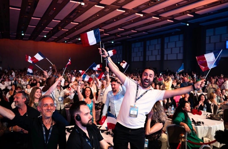 Un rassemblement de membres
